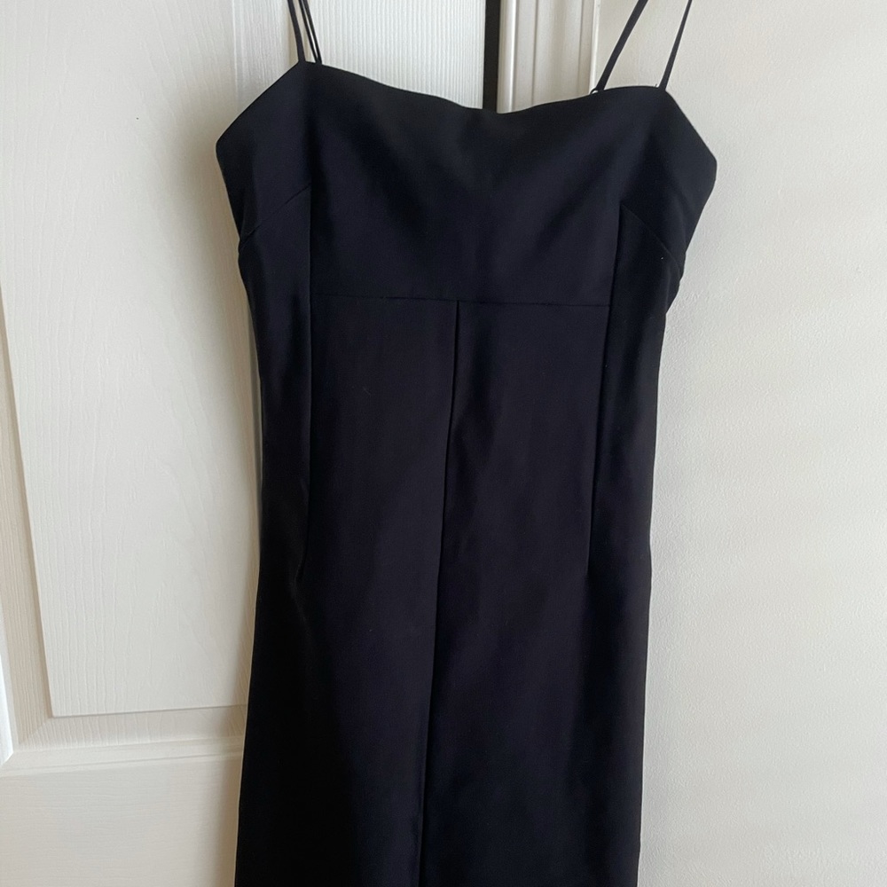 Black mini dress